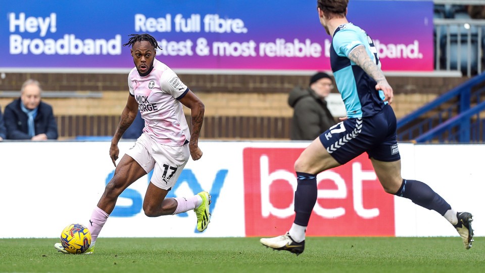 Wycombe Wanderers v Posh