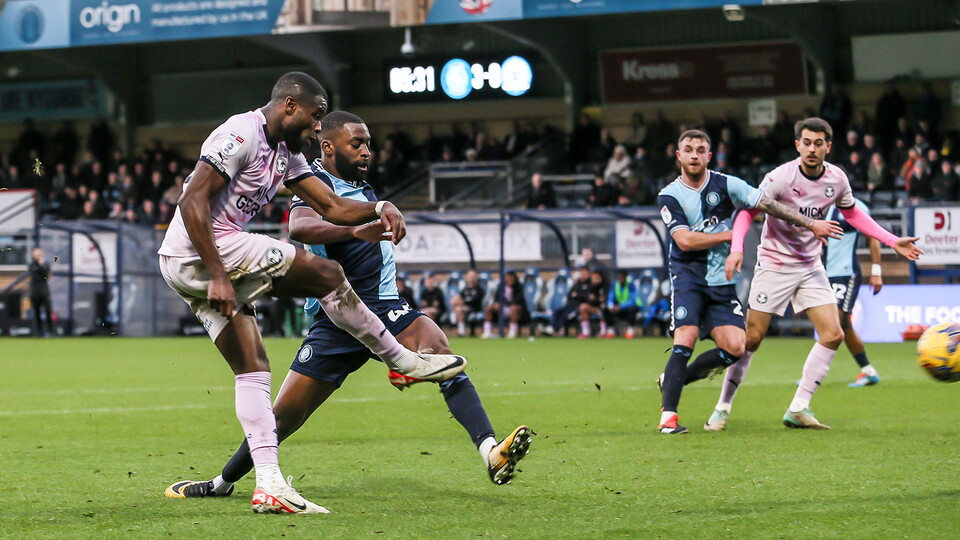 Wycombe Wanderers v Posh