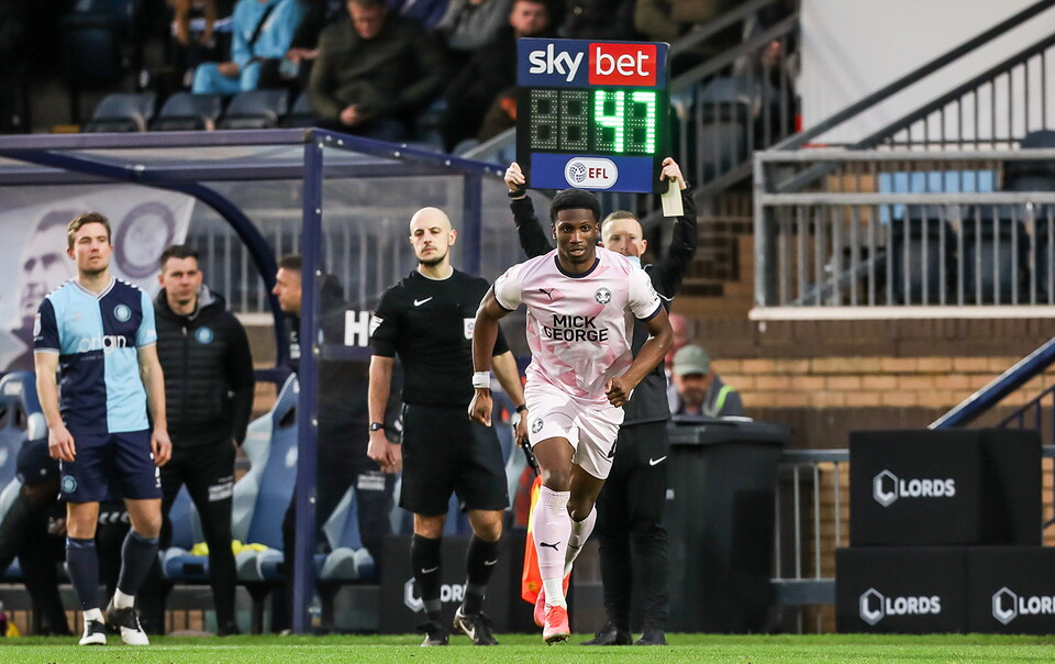 Wycombe Wanderers v Posh