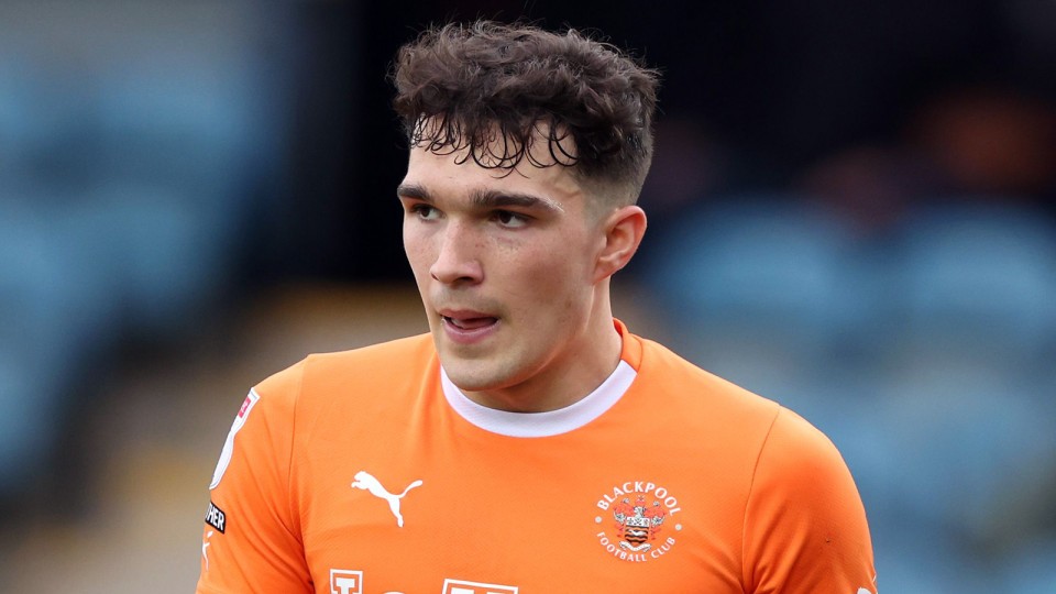 Blackpool's Kyle Joseph