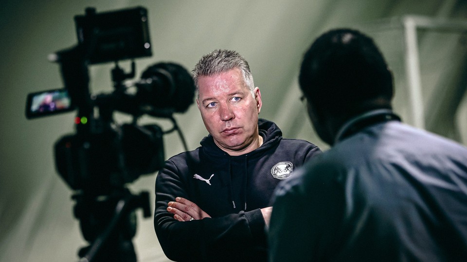 Behind The Scenes Of Pre-Wembley Media Day