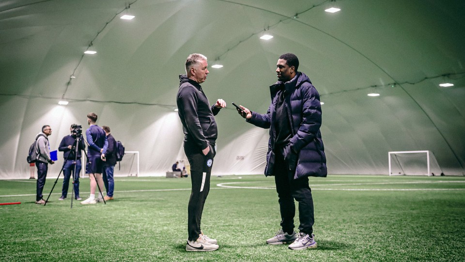 Behind The Scenes Of Pre-Wembley Media Day