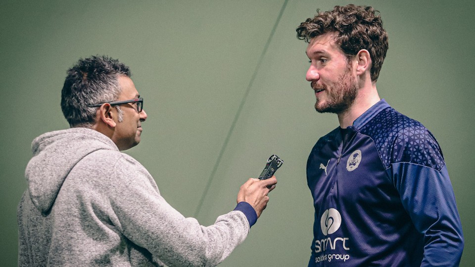 Behind The Scenes Of Pre-Wembley Media Day