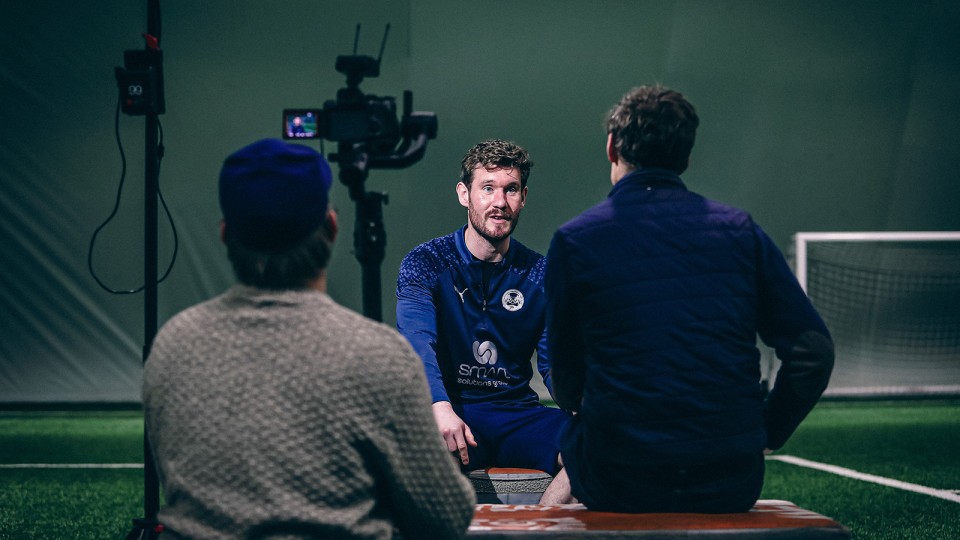 Behind The Scenes Of Pre-Wembley Media Day