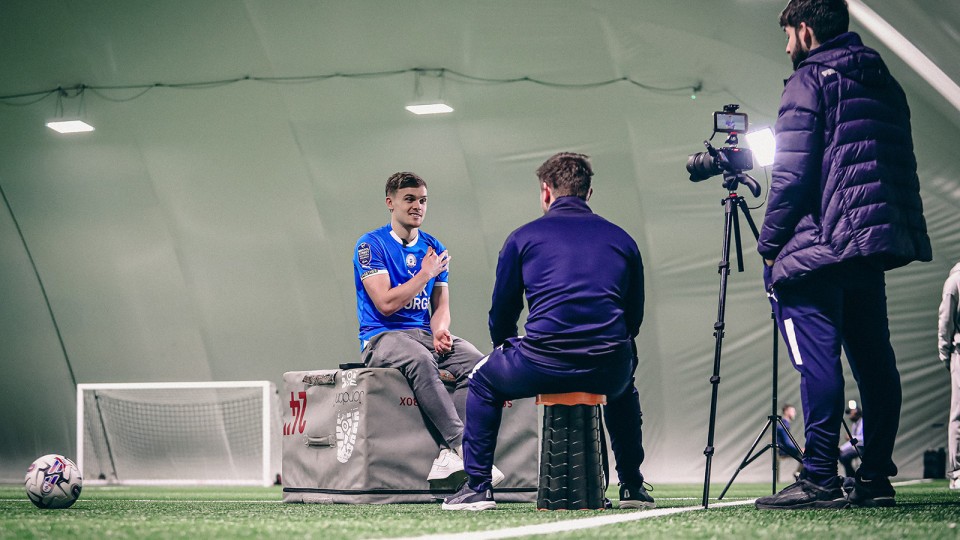 Behind The Scenes Of Pre-Wembley Media Day