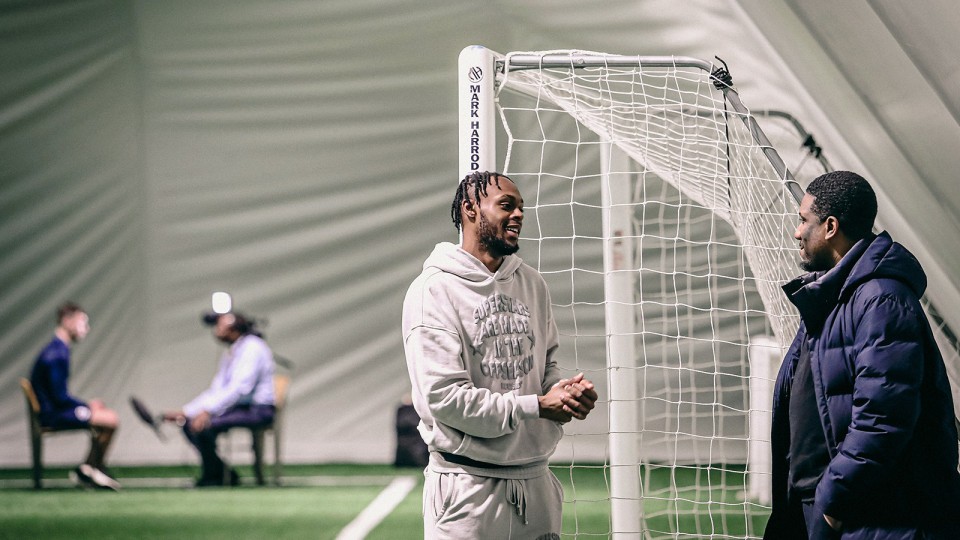 Behind The Scenes Of Pre-Wembley Media Day