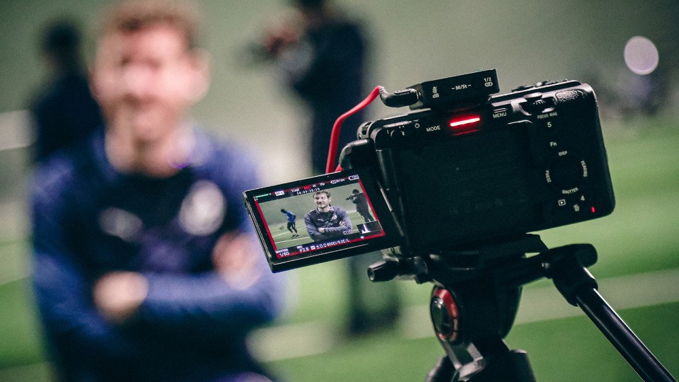 Behind The Scenes Of Pre-Wembley Media Day