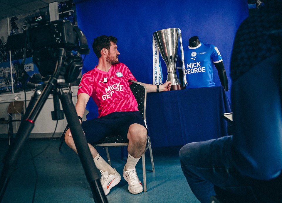 Behind The Scenes Of Pre-Wembley Media Day