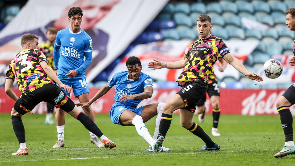 Posh v Carlisle United