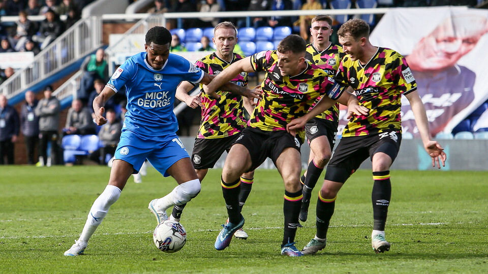 Posh v Carlisle United
