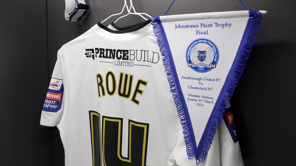 Posh win the Jonhstone's Paint Trophy Final in 2014