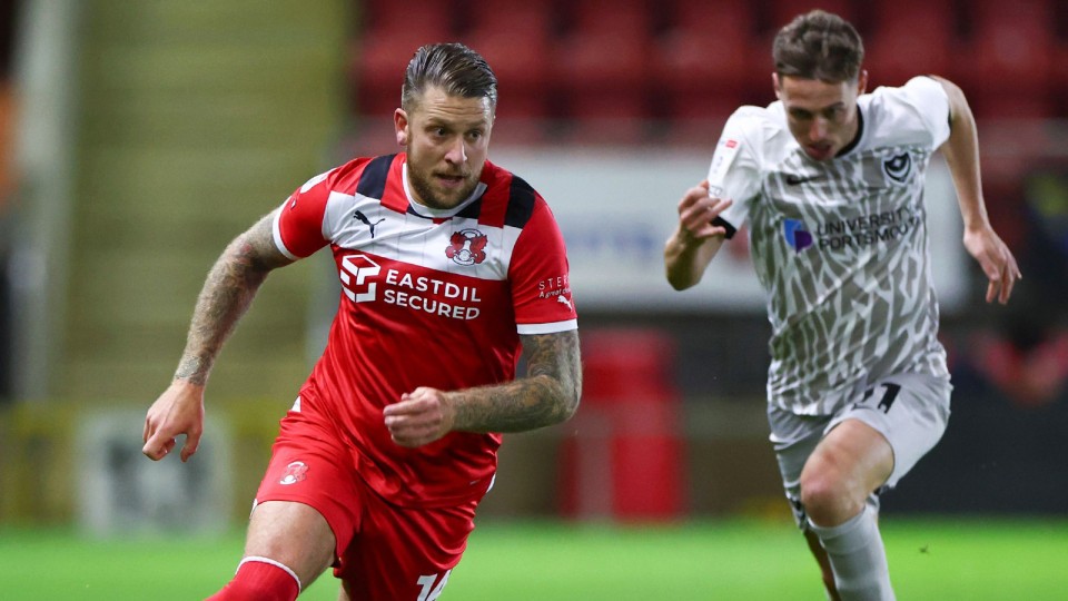 George Moncur in action for Leyton Orient