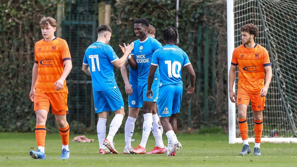 Posh U21s v Ipswich Town U21s