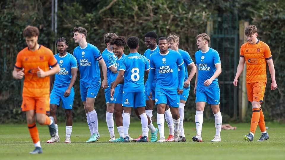 Posh U21s v Ipswich Town U21s