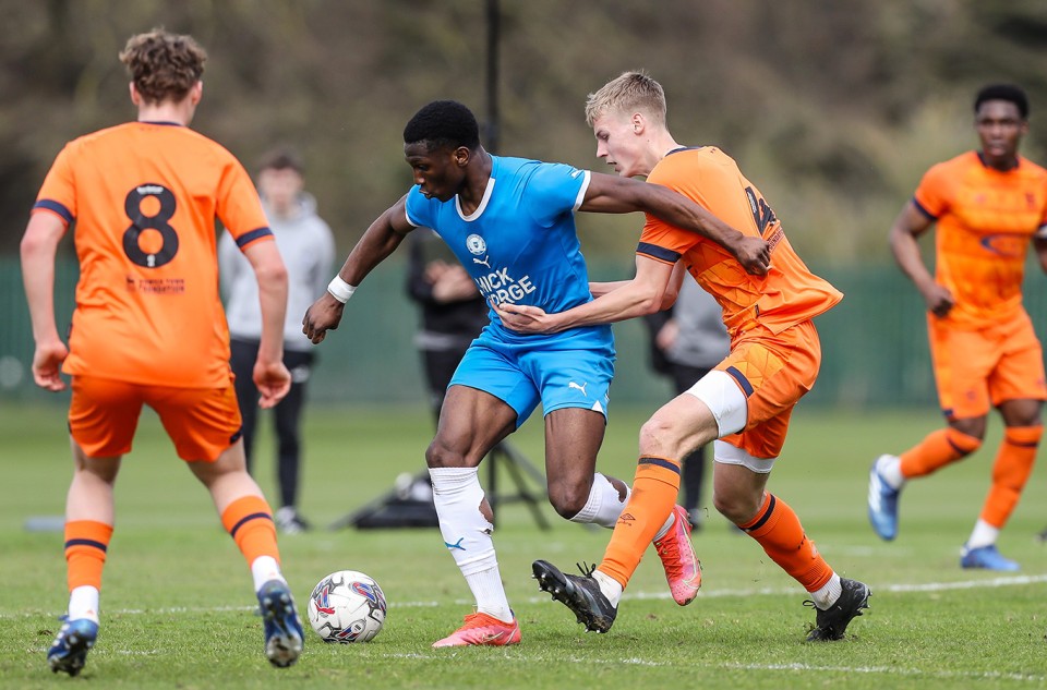 Posh U21s v Ipswich Town U21s