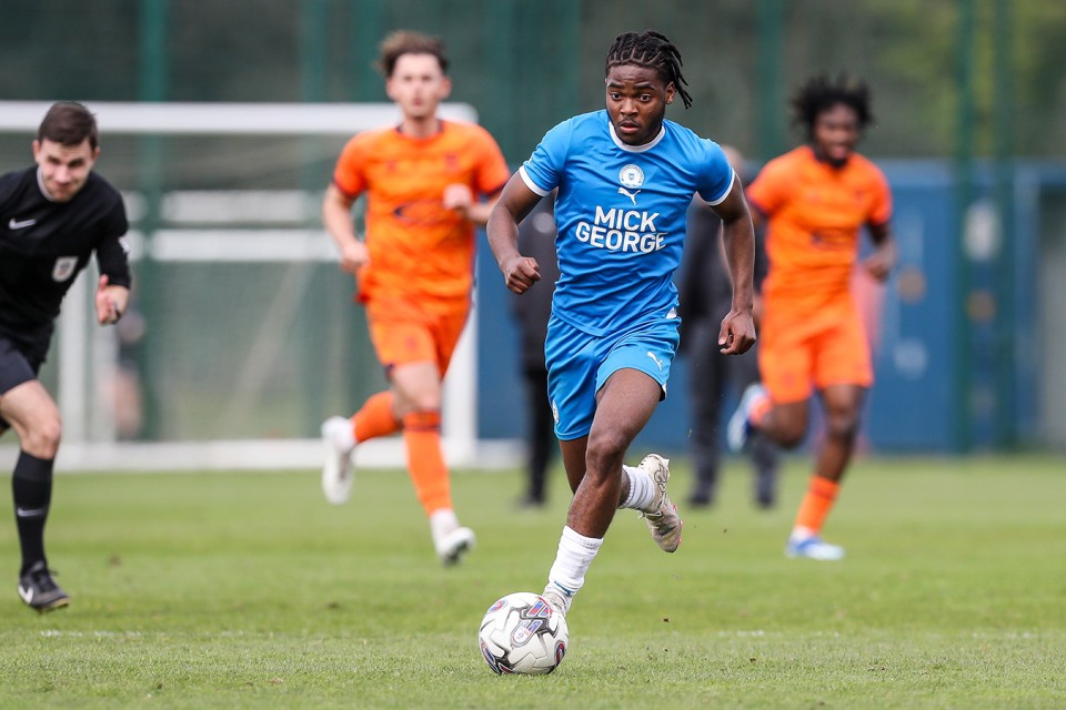 Posh U21s v Ipswich Town U21s