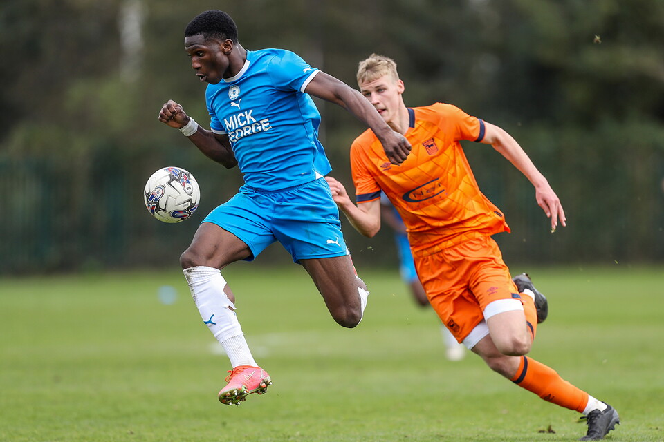 Posh U21s v Ipswich Town U21s