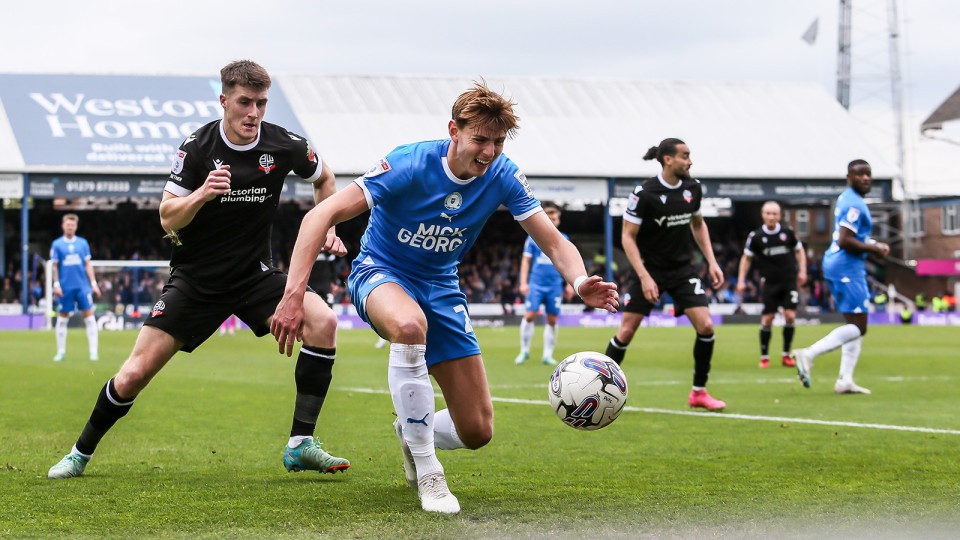 Posh v Bolton Wanderers