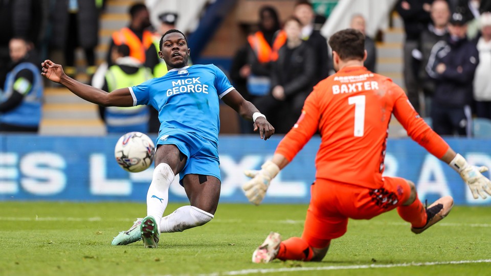 Posh v Bolton Wanderers