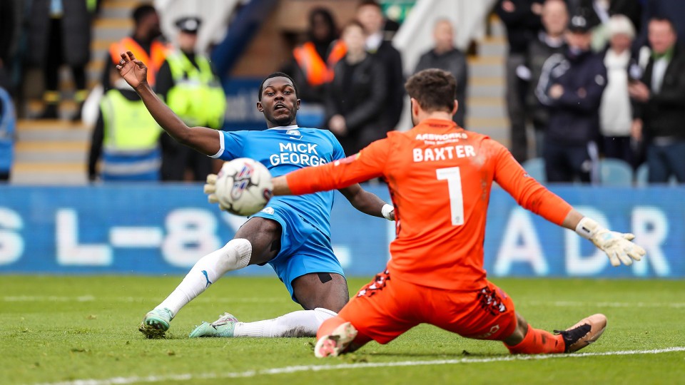 Posh v Bolton Wanderers