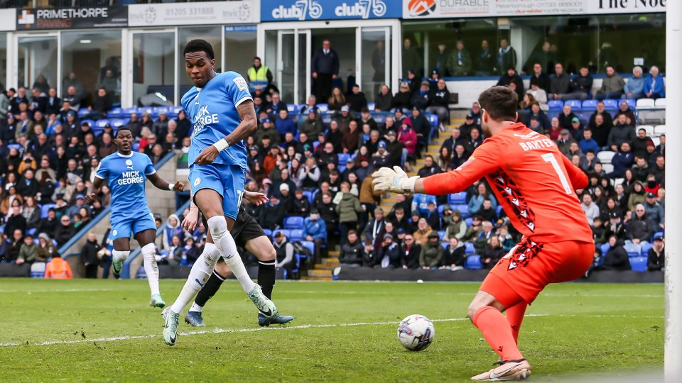 Posh v Bolton Wanderers