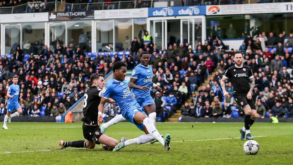 Posh v Bolton Wanderers