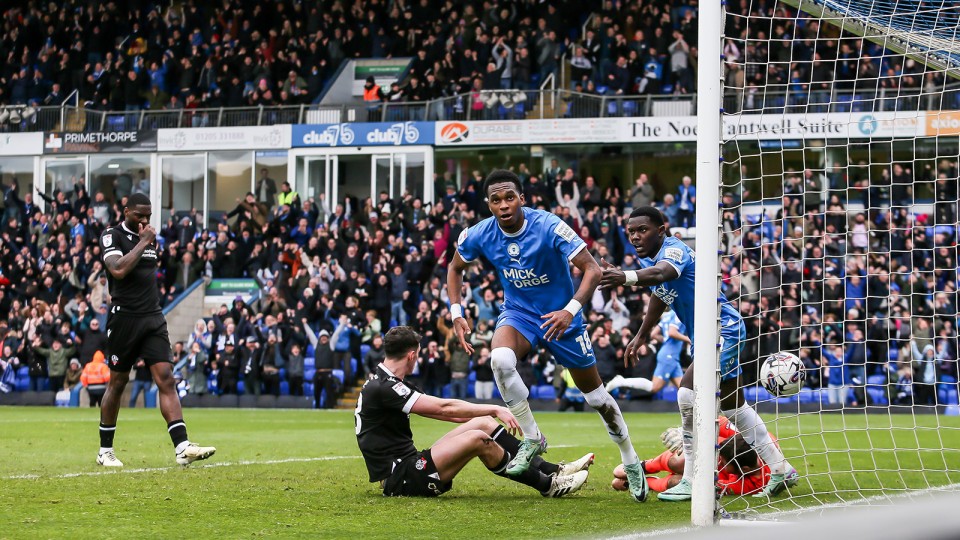 Posh v Bolton Wanderers