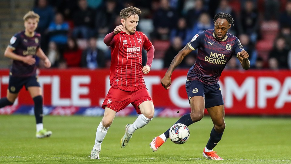 Cheltenham Town v Posh