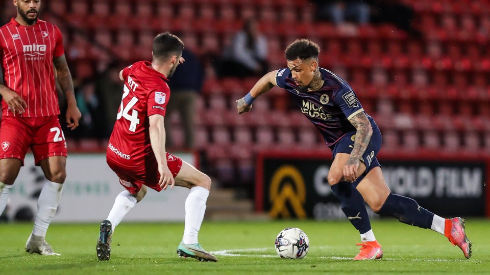 Cheltenham Town v Posh
