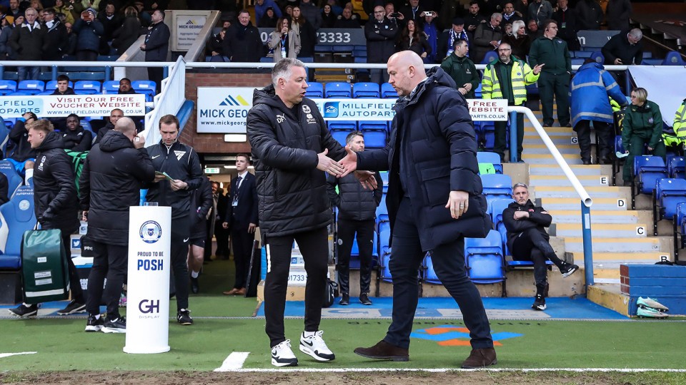Posh v Fleetwood Town