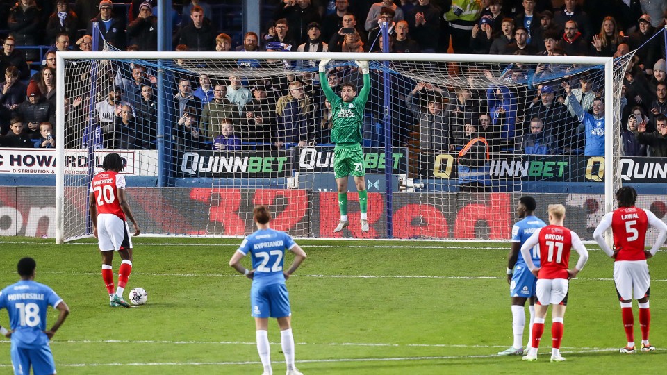 Posh v Fleetwood Town