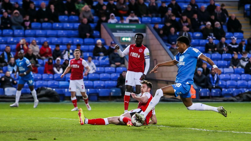 Posh v Fleetwood Town