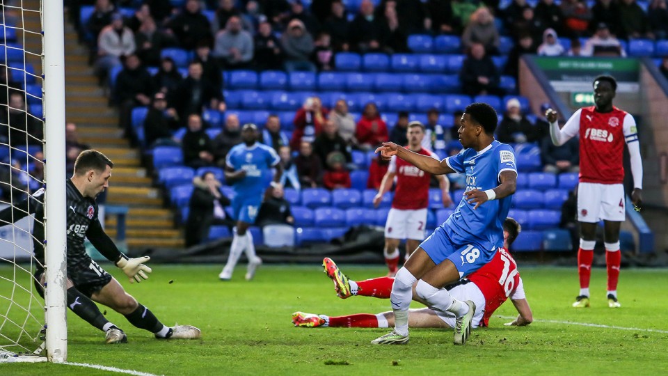Posh v Fleetwood Town