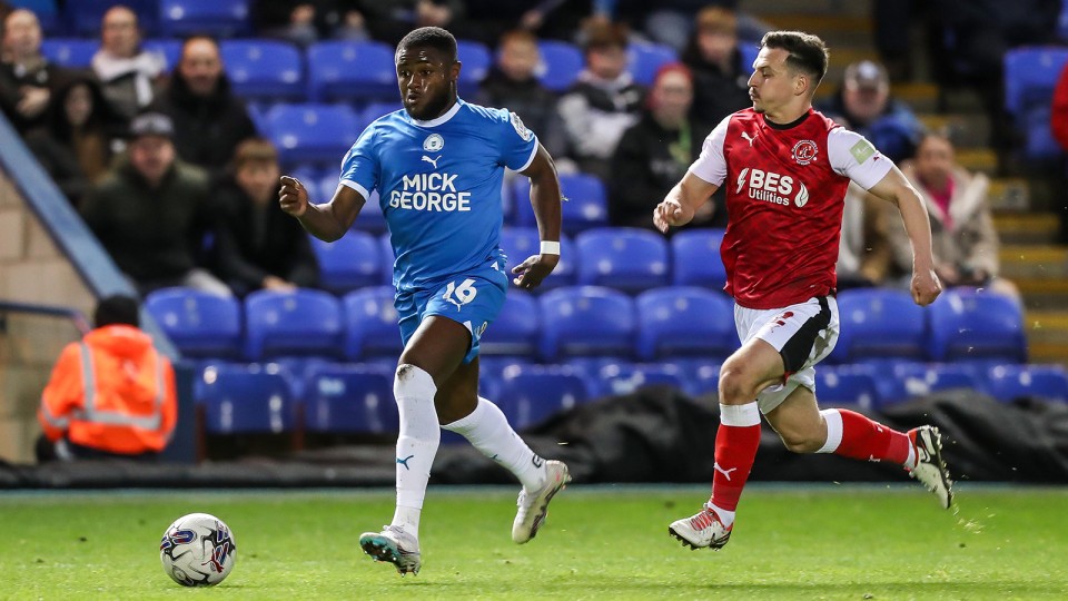 Posh v Fleetwood Town