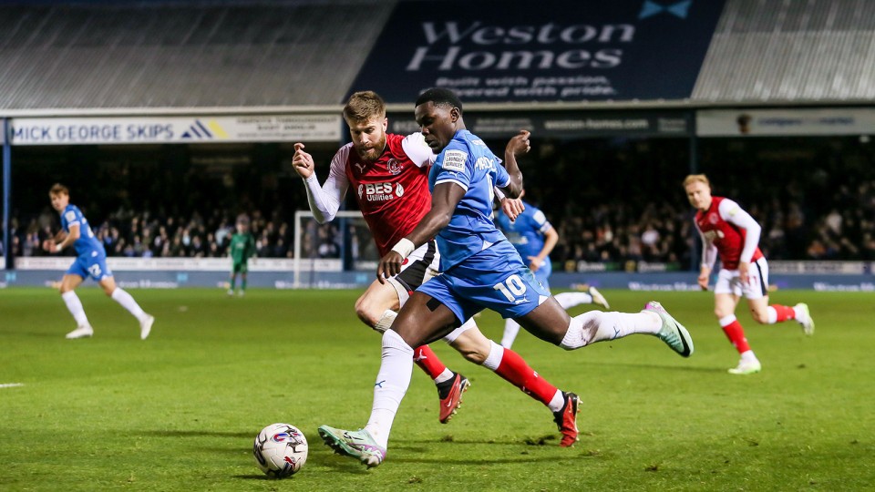 Posh v Fleetwood Town