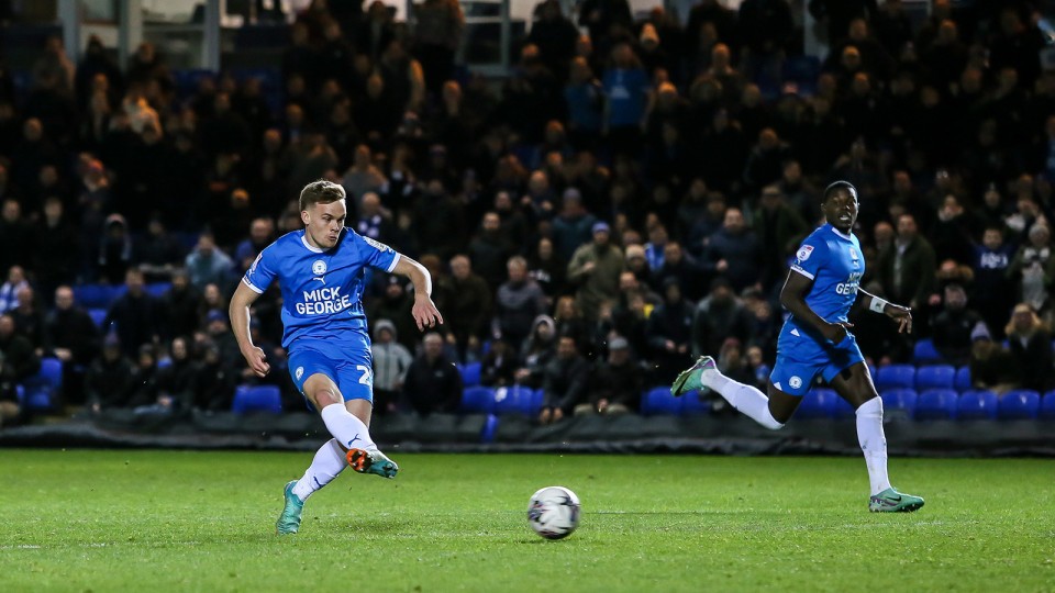 Posh v Fleetwood Town