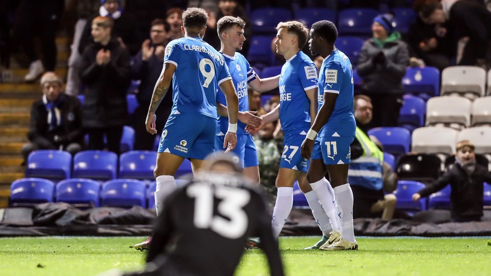 Posh v Fleetwood Town