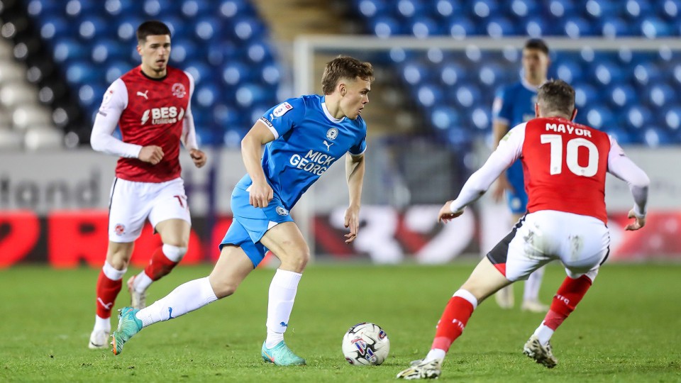 Posh v Fleetwood Town