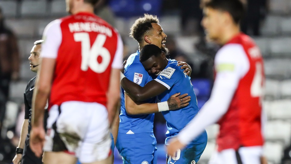 Posh v Fleetwood Town