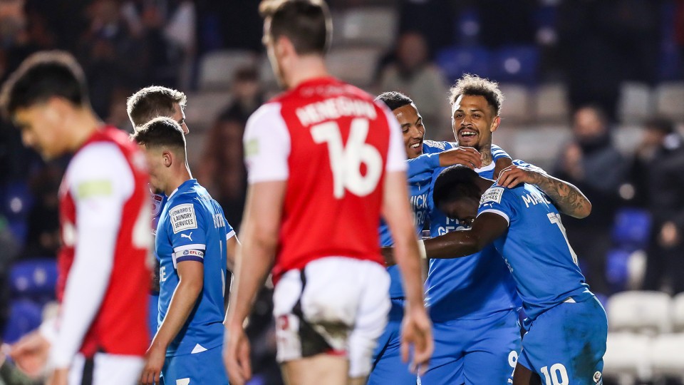 Posh v Fleetwood Town