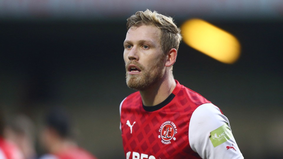 Fleetwood Town's Jayden Stockley