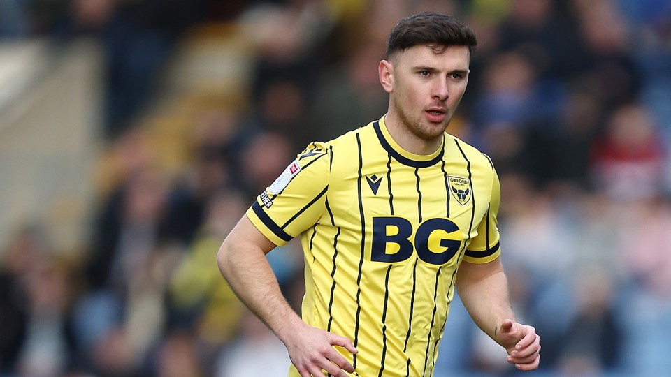 Oxford United's Mark Harris