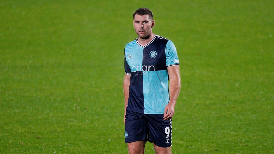 Wycombe Wanderers' Sam Vokes