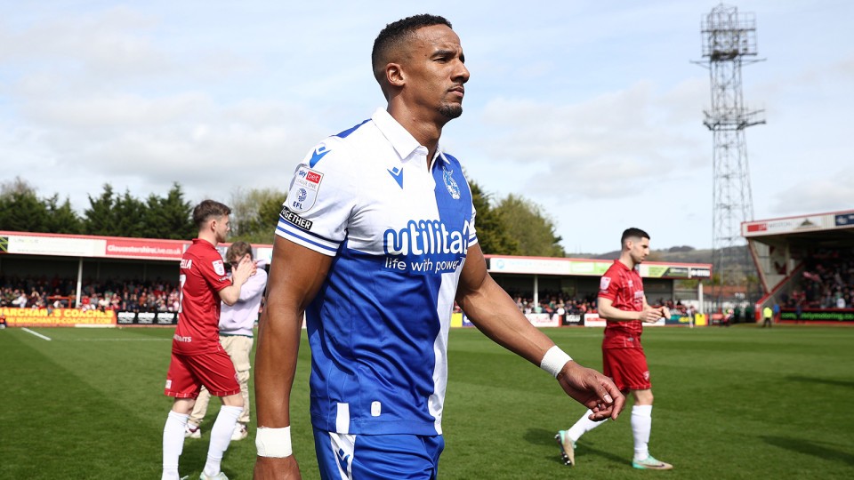 Bristol Rovers' Scott Sinclair