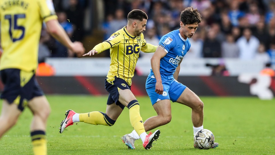 Posh v Oxford United