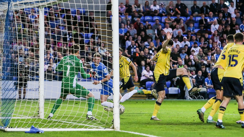 Posh v Oxford United