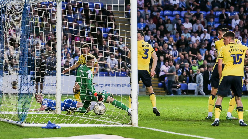 Posh v Oxford United