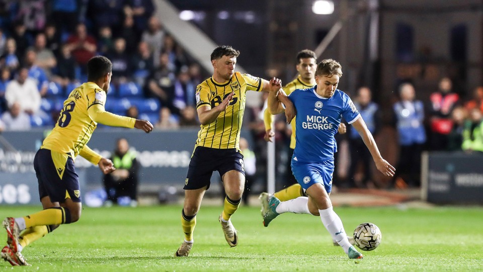 Posh v Oxford United