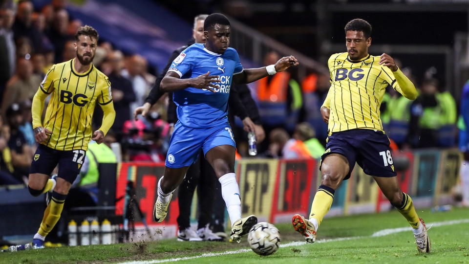 Posh v Oxford United