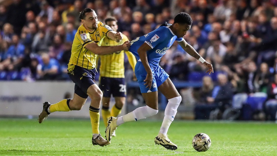 Posh v Oxford United